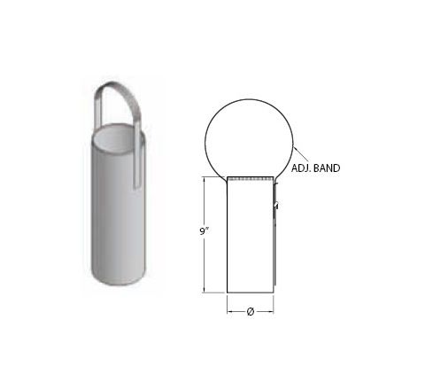 M&G DuraVent 4" Ventinox VG Universal Take-Off - TO294-4