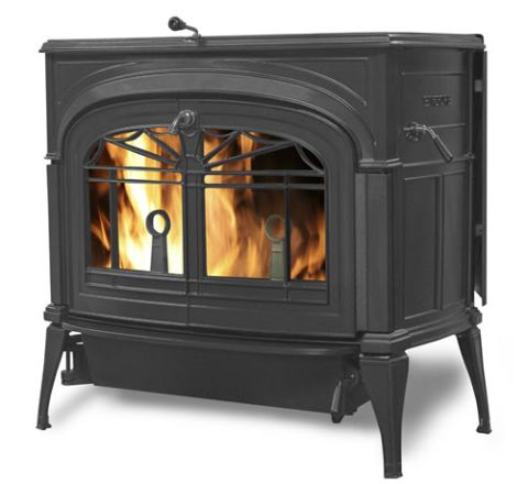 Vermont Castings Encore Wood Stove - Classic Black - 2040-CAT-C