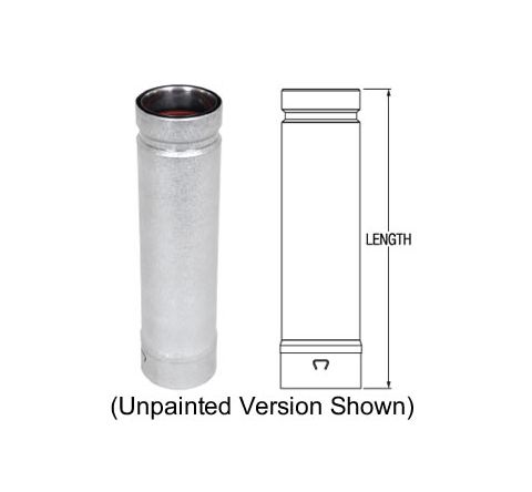Selkirk 3 Ultimate Pellet Pipe Adjustable 12 Inch Length - 823007 - 3UPP-12A