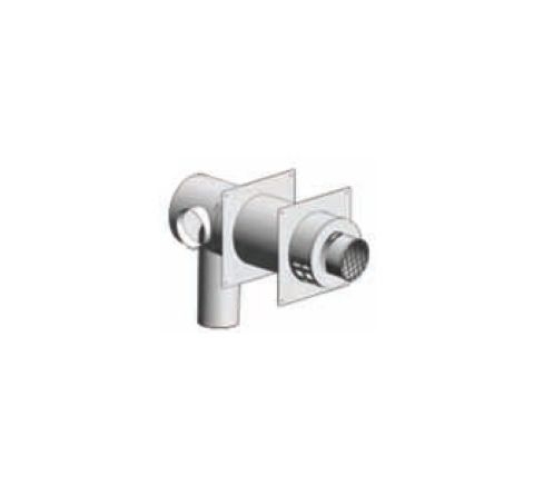 M&G DuraVent 4'' Air In-take Left Hand Wall Mount Concentric Kit - FSEDVWMT04LH // FSEDVWMT04U