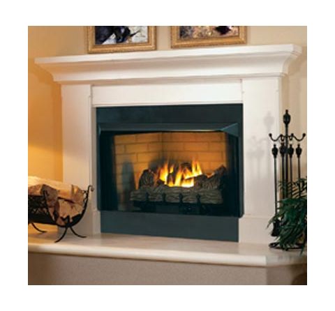 Vantage Hearth VBV36L 36" Louver Firebox - Fully Insulated - Black