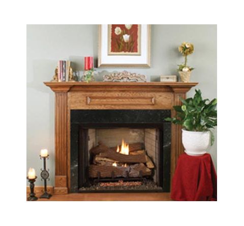 Vantage Hearth VTFB36 36" LP Smooth Face Firebox - Stacked