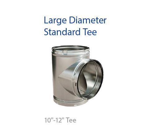 DuraVent 12 B-Vent Standard Tee - 12BVT-1