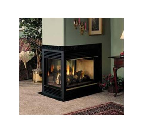 Vantage Hearth VDVF36TPNPEA-A 36"Peninsula Fireplace- Electric Ignite