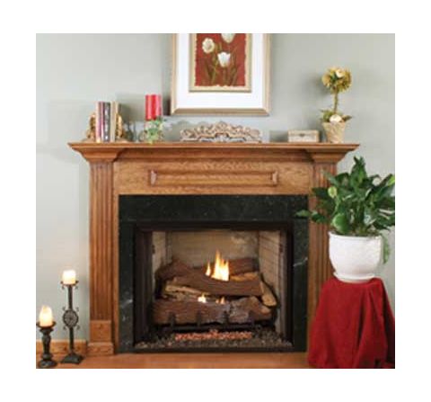 Vantage Hearth 42" Full-View Smooth Face Firebox -Stacked- VTFBO42S