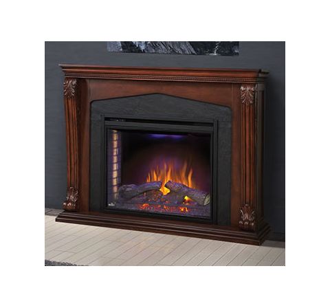 Napoleon The Monroe Electric Fireplace Mantel/Entertainment Package - NEFP33-0314BW