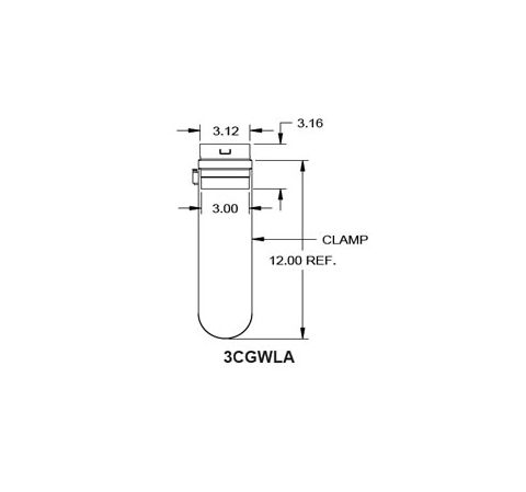 Metal-Fab Corr/Guard 3" D Weil-Mcclain Loop Adapter - 3CGWLA