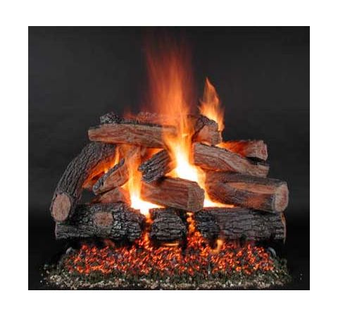 Rasmussen 24" TimberFire Log Set - Single Face - PH24