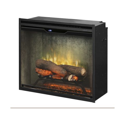 Dimplex Revillusion 24 Built-In Firebox Weathered Grey - RBF24DLXWC