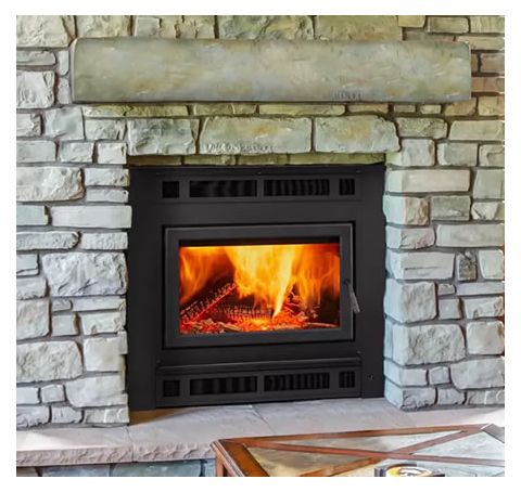Heatilator Pioneer III Wood-Burning Fireplace - PIONEER-III-ABK