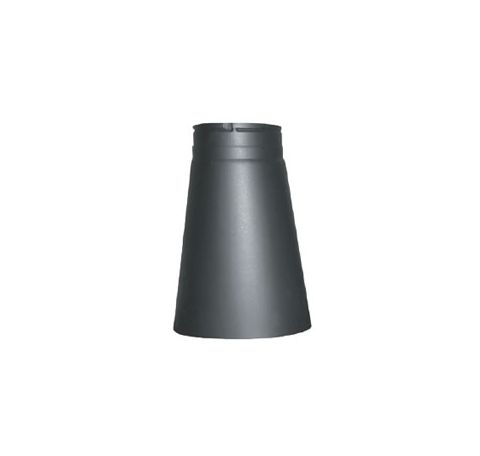 Security Chimneys 6'' Double Wall Oval-Round Adaptor - 8DLORR6A