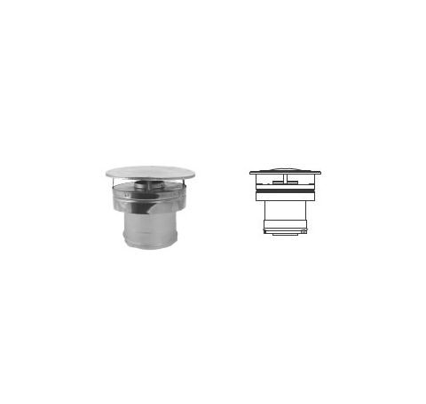 DuraVent 3x5 CVS Vertical Termination - 35CVS-VC