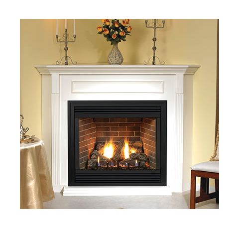 White Mountain Hearth Tahoe Premium 42 Direct-Vent Fireplace Installed