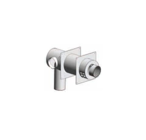 M&G DuraVent 4" Air In-take Left Hand Wall Mount Concentric Kit