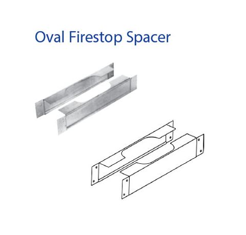 DuraVent 4 Oval B-Vent 0/12-6/12 Adjustable Flashing - 4BVOF