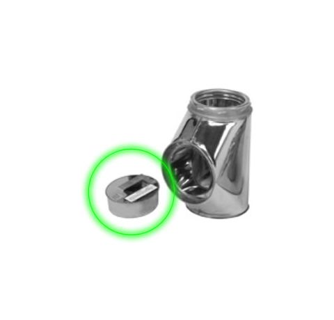 Selkirk MetalBest 5" Ultra-Temp Insulated Tee Plug Only - 5T-IP