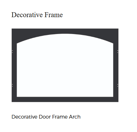 White Mountain Vail Vent-Free Premium 24 - Decorative Frame
