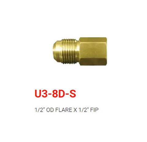 Skytech U3-8D-S  1/2 Flare to 1/2FIP - U3-8D-S