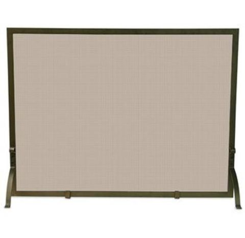 Uniflame Single Panel Bronze Screen - S-1642