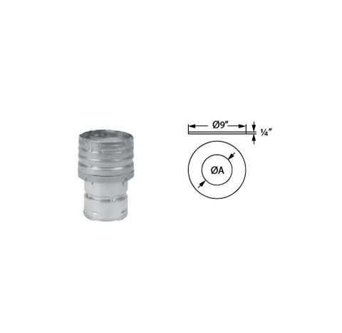 DuraVent 3 PelletVent Increaser 3-4 - 3PVL-X4