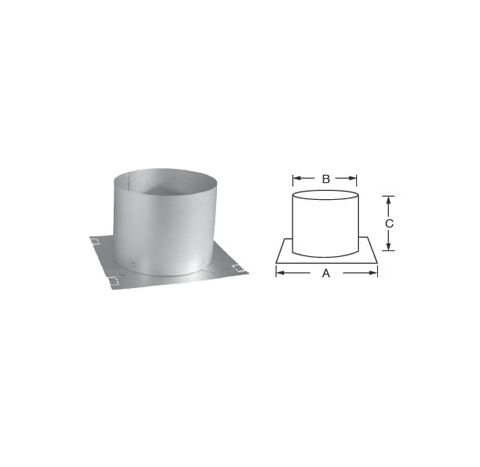 DuraVent 8 DuraTech Premium Radiation Shield - 8DTP-RS