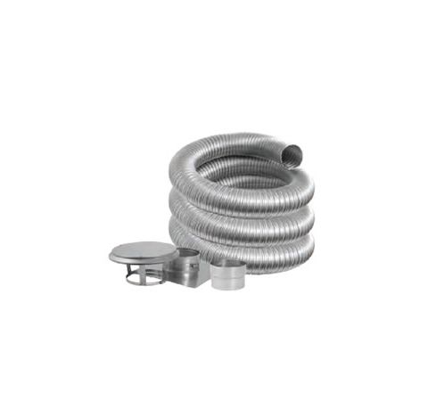 M&G DuraVent 3" DuraFlex Pro Top Plate/Cap Kit - 3DFPRO-20VCK