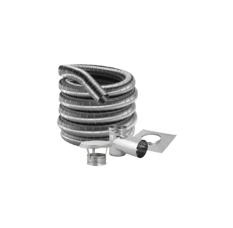 M&G DuraVent 4" DuraFlex 316 Tee Kit - 4DF316-25KT