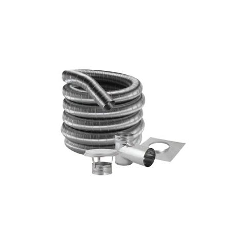 M&G DuraVent 3" DuraFlex 304 Tee Kit - 3DF304-15KT