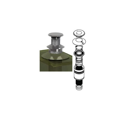 M&G DuraVent 6" DuraFlex 316 Factory-Built Chimney Relining Kit - 6DF316-25KFB