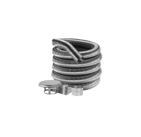 M&G DuraVent 6" DuraFlex 316 Top Plate/Cap Kit - 6DF316-35VCK