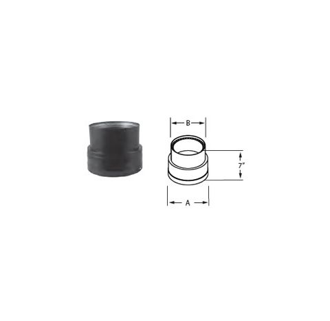 M&G DuraVent 7" DVL Reducer 7"-6" - 7DVL-X6