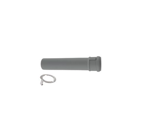 M&G DuraVent 3" PolyPro 12" Pipe Length with Locking Band - 3PPS-12L