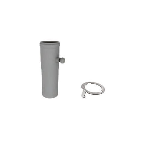 M&G DuraVent 5" PolyPro Test Port with Locking Band - 5PPS-TPL