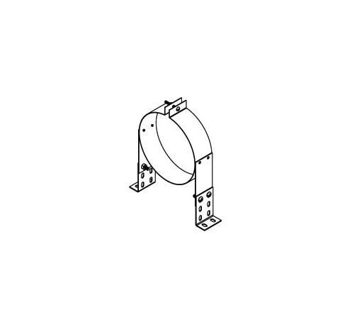 M&G DuraVent 5" PolyPro 5x6" Double Wall - Wall Strap - 5PPS-WSMDW