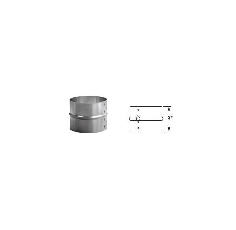 M&G DuraVent 5" DuraFlex AL Coupling - 5DFA-FC