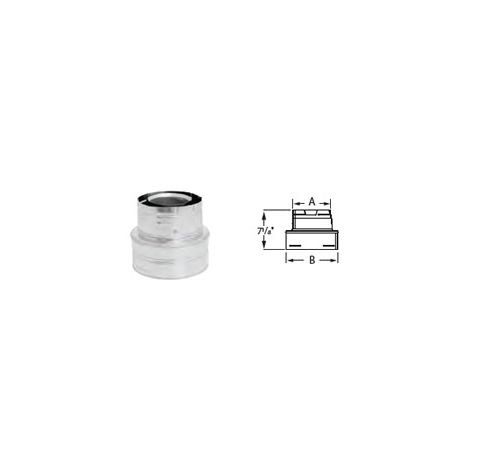 M&G DuraVent 5x8" DirectVent Pro Reducer - 68DVS-X58