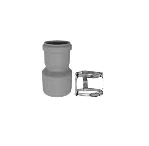 M&G DuraVent 8" PolyPro 8" to 6" Reducer with PACL - 8PPS-R6L
