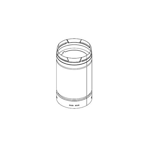 M&G DuraVent 8" PolyPro Double Wall 40" Pipe Assembly - 8PPS-40DW