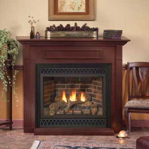 Empire Madison Deluxe DV Fireplace - 48 inch - 28,000 BTU - Millivolt - DVD-48-FP30