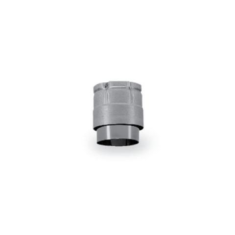 Security Chimneys 3'' SPX Pellet Vent Stove Adaptor Black - 3SPXBAB