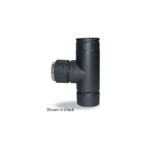 Security Chimneys 3'' SPX Pellet Vent Stove Adaptor Tee - 3SPXTAB