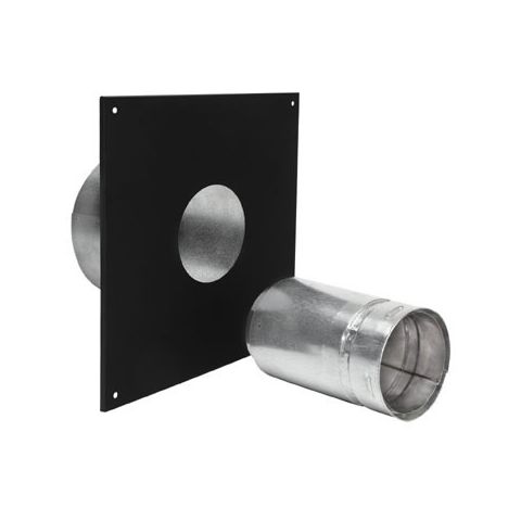 Metal-Fab SuperFlex 5'' L-Vent Wall Pass Thru Kit - 5SLWTL