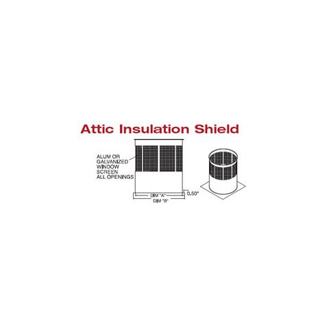 Selkirk 18'' Attic Insulation Shield - 218490 - 18S-AIS