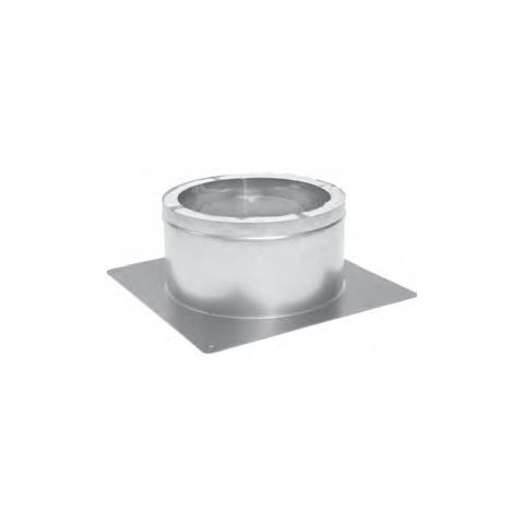 Metal-Fab Temp Guard Anchor Plate - Stainless Steel - 18TGAP