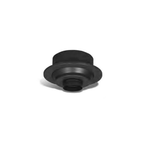 Security Chimneys 6'' Secure Temp ASHT Finishing Support W/Coupler With Removable Collar - 6SFCA