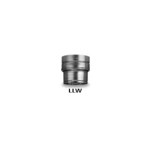 Security Chimneys 7'' Tubinox Increaser Pipe Length (7''-8'') - 7LLW8