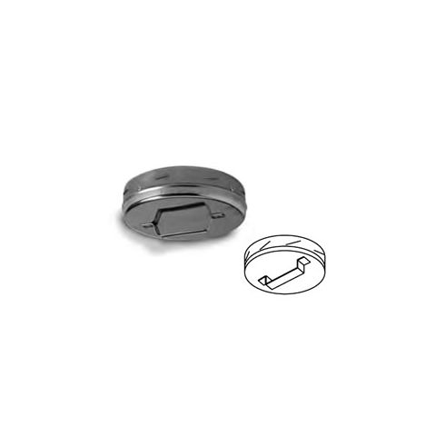 Security Chimneys 8'' Secure Temp ASHT Insulated Tee Cap (Use With Sme Support) - 8TCI
