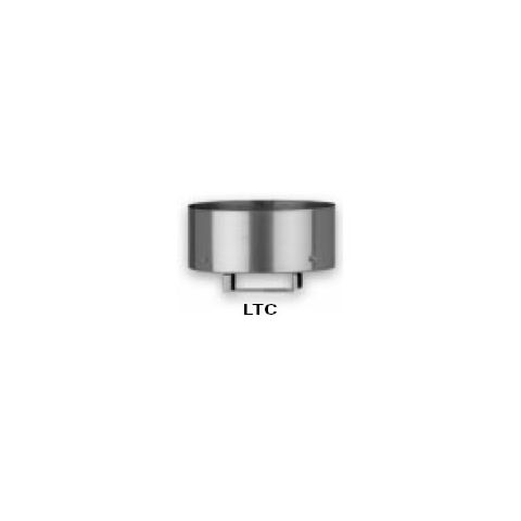 Security Chimneys 8'' Tubinox Twist Lock Tee Cap - 8LTC