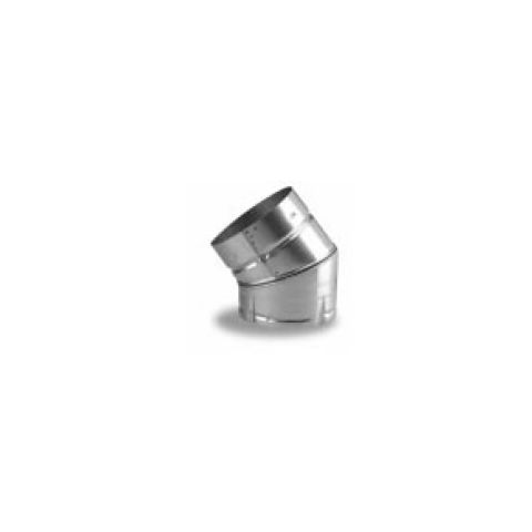 Security Chimneys 8'' Tubinox Elbow 45 Degree - 8LE45