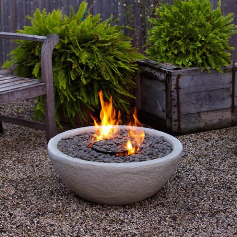 Real Flame The Hampton Fire Bowl - Gray - 530-G